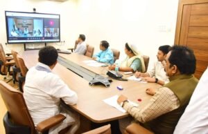 जिले के प्रभारी मंत्री बनने के बाद पीडब्ल्यूडी मंत्री राकेश सिंह ने ली पहली समीक्षा बैठक…फोकस में रहे कानून व्यवस्था,अतिवृष्टि से नुकसान,स्कूल भवन और मंडी की समस्याओं से जुड़े मुद्दे