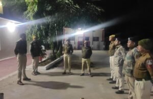 कॉम्बिंग गश्त : एक ही रात्रि में 119 वारंटियो को पुलिस टीम ने किया गिरफ्तार