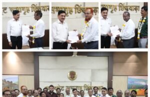 Chhindwara news : सेवानिवृत्त हुए 33 शासकीय कर्मचारियों को कलेक्टर ने सौंपे पीपीओ पत्र