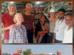 छिंदवाड़ा जिले के पर्यटन ग्राम सावरवानी में बने होमस्टे में पधारे स्वीडन और यूनाइटेड किंगडम के पर्यटक…साड़ी और स्कार्फ खरीदे…मक्के की रोटी,बैंगन का भरता,खीर, सिंघाड़े और देसी मिठाई का स्वाद चखा…बैलगाड़ी की सवारी करते हुए गांव की गलियों में भी घूमे