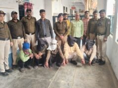 जीआरपी पुलिस छिंदवाड़ा की बड़ी सफलता : चलित ट्रेनों में चोरी करने वाला संगठित गिरोह आया गिरफ्त में..05 आरोपी गिरफ्तार,01 फरार