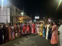 जनता त्रस्त,सरकार मस्त : रसोई गैस के बढ़े हुए मूल्य के खिलाफ सड़क पर उतरी महिला कांग्रेस..