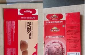 क्या आप भी हैं आइसक्रीम के शौकीन,तो हो जाइए सावधान : खाद्य सुरक्षा विभाग की रिपोर्ट में अमानक पाई गई TOP”N TOWN और HAVMOR BRAND की आइसक्रीम